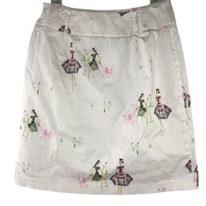 Sandra women drinking print skirt, 6